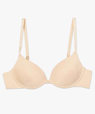 Soutien-gorge corbeille à armatures et bonnets moulés en microfibre vue5 - GEMO 4G FEMME - GEMO