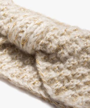 Bandeau pour les cheveux en maille pailletée femme vue2 - GEMO (ACCESS) - GEMO
