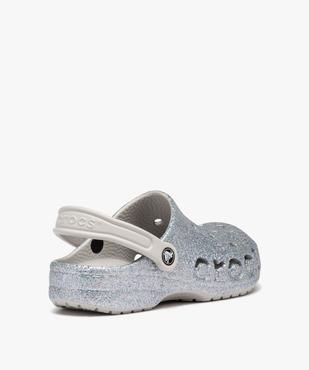 Sabots souples femme dessus perforé à paillettes Baya Glisser - Crocs vue4 - CROCS - GEMO