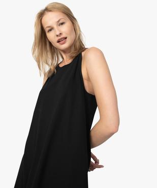 Robe femme forme trapèze à fines bretelles vue1 - GEMO(FEMME PAP) - GEMO