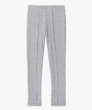 Leggings femme à motif pied de poule vue4 - GEMO(FEMME PAP) - GEMO