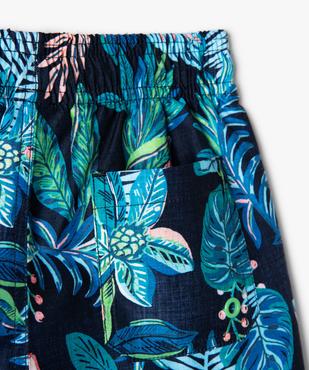 Short de bain garçon à motifs exotiques vue3 - GEMO (ENFANT) - GEMO