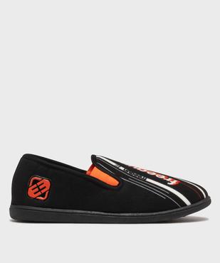 Chaussons garçon pantoufles en velours ras - Freegun vue7 - FREEGUN - GEMO
