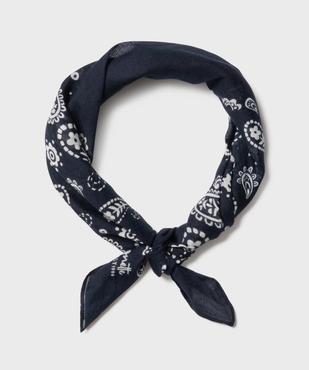 Foulard imprimé façon bandana femme - LuluCastagnette vue2 - LULU CASTAGNETT - GEMO