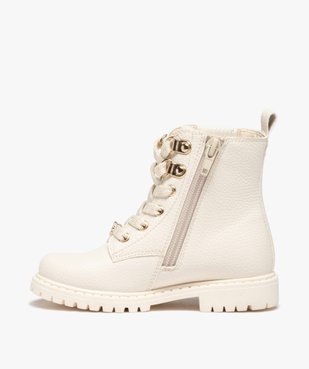 Boots fille unies Chelsea à semelle crantée - LuluCastagnette du 25 au 30 vue3 - LULU CASTAGNETT - GEMO