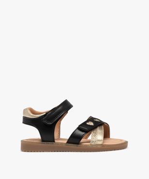 Sandales à brides croisées et paillettes fille vue1 - LOVELY WINGS - GEMO