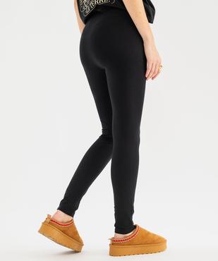 Legging résistant en coton stretch femme vue3 - GEMO 4G FEMME - GEMO