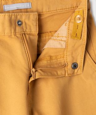 Pantalon chino avec ceinture ajustable garçon - LuluCastagnette vue3 - LULUCASTAGNETTE - GEMO