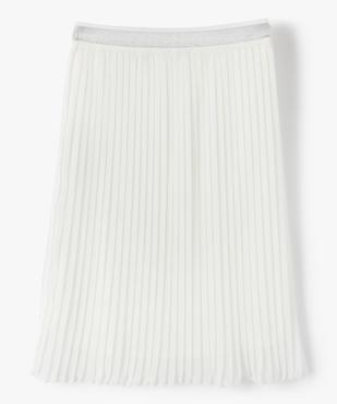 Jupe fille plissée avec taille pailletée vue4 - GEMO (JUNIOR) - GEMO