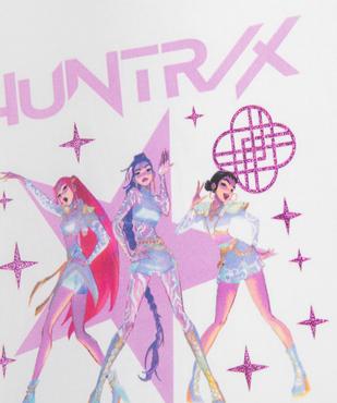 Tee-shirt manches courtes avec motif sur l’avant fille - K-pop Demon Hunters vue2 - KPOP DEMON HUNTERS - GEMO