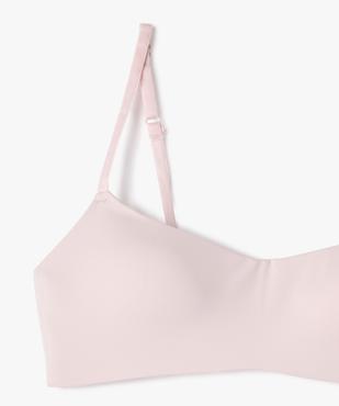 Soutien-gorge corbeille sans armatures avec bretelles multipositions fille vue2 - GEMO (JUNIOR) - GEMO