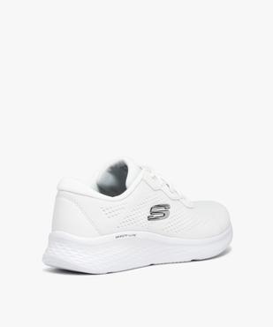 Baskets femme unies extra légères Vegan - Skechers vue4 - SKECHERS - GEMO