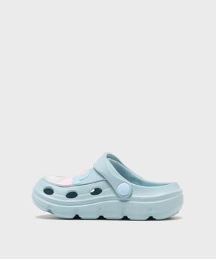 Sabots souples à motifs en relief fille vue3 - GEMO (PLAGE) - GEMO