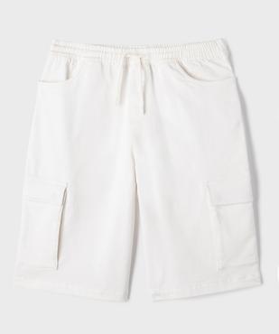 Bermuda cargo avec taille élastique homme vue1 - GEMO (HOMME) - GEMO