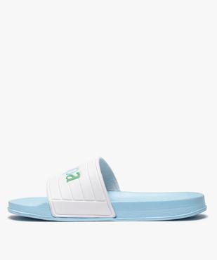 Mules de piscine femme avec bandeau coloré - Kappa vue3 - KAPPA - GEMO