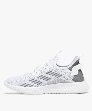 Baskets de running en mesh aéré d'un seul tenant homme vue3 - 5 MILES - GEMO