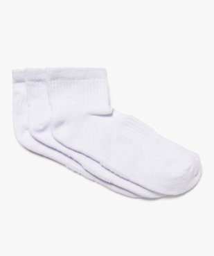 Chaussettes homme spécial sport tige courte (lot de 3)  vue1 - GEMO(HOMWR HOM) - GEMO