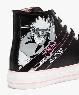 Baskets femme montantes - Naruto vue6 - NARUTO - GEMO