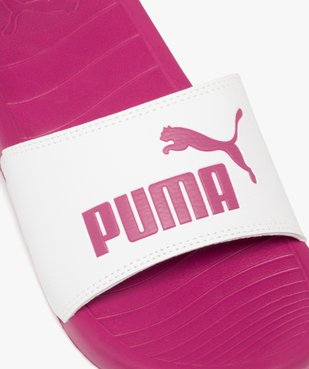 Mules de piscine femme détail métallisé - Puma  vue6 - PUMA - GEMO