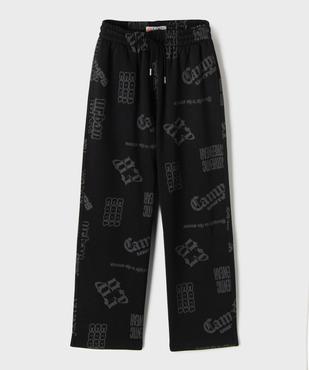 Pantalon de sport imprimé coupe large garçon - Camps United vue1 - CAMPS US GEMO FOR GOOD - GEMO