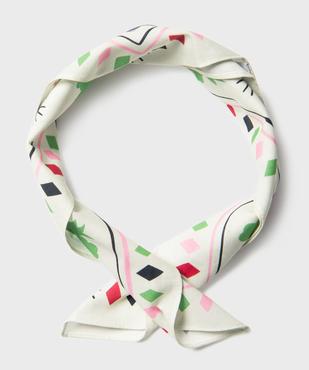 Foulard carré en coton imprimé femme - Gémo X Lulu la Nantaise vue2 - GEMO (ACCESS) - GEMO