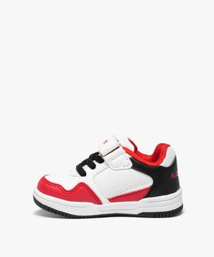 Baskets bébé garçon à lacets et scratch – Airness Sprint vue3 - AIRNESS - GEMO