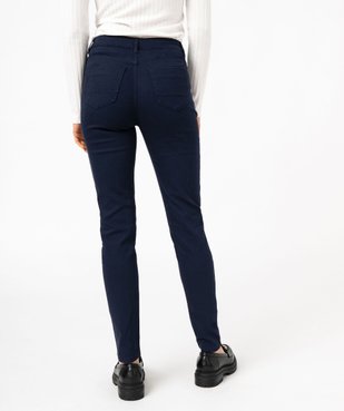 Pantalon coupe Slim taille normale femme vue3 - GEMO 4G FEMME - GEMO
