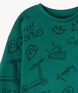 Sweat à motifs garçon vue2 - GEMO (ENFANT) - GEMO