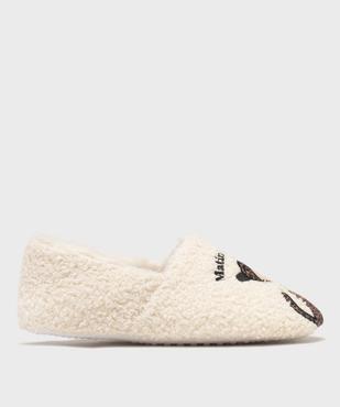 Chaussons pantoufles en fourrure imitation femme vue1 - GEMO(HOMWR FEM) - GEMO