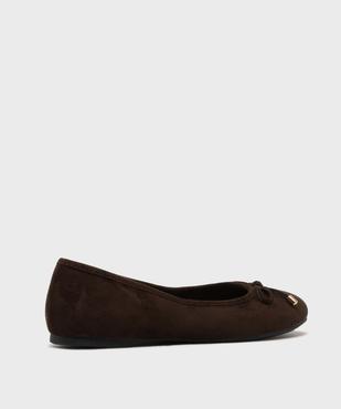 Ballerines en suédine avec noeud femme - Valentina Baldano vue4 - VALENTINA BALDA - GEMO