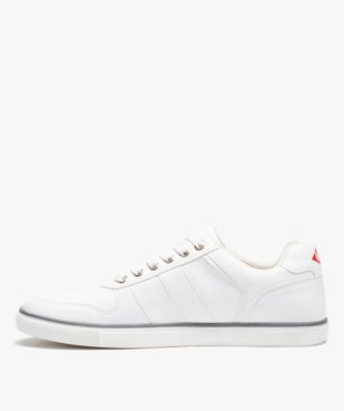 Baskets homme unies style rétro - Lee Cooper vue3 - LEE COOPER - GEMO