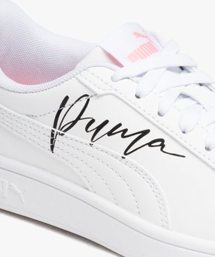 Baskets fille unies style rétro à semelle fine - Puma vue6 - PUMA - GEMO