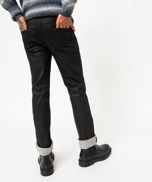 Jean enduit coupe Regular homme vue3 - GEMO 4G HOMME - GEMO