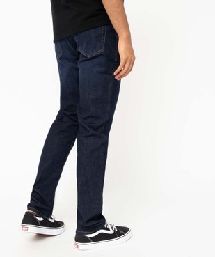 Jean écoresponsable coupe slim homme vue3 - GEMO 4G HOMME - GEMO