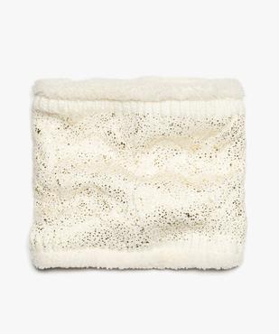 Echarpe snood fille avec paillettes et intérieur doublé vue1 - GEMO (ENFANT) - GEMO