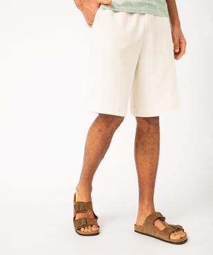 Bermuda ample en maille fine homme vue1 - GEMO (HOMME) - GEMO
