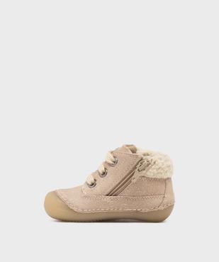 Bottillons en cuir bébé fille - Lovely Wings vue3 - LOVELY WINGS - GEMO