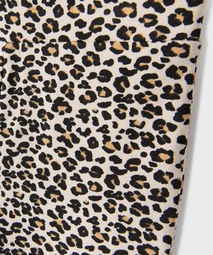 Legging flare en maille bouclette imprimée fille vue2 - GEMO 4G FILLE - GEMO