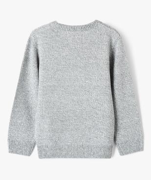 Pull de Noël avec motif renne et leds clignotantes garçon vue3 - GEMO (ENFANT) - GEMO