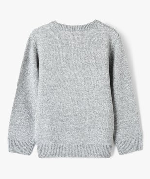 Pull de Noël avec motif renne et leds clignotantes garçon vue3 - GEMO (ENFANT) - GEMO