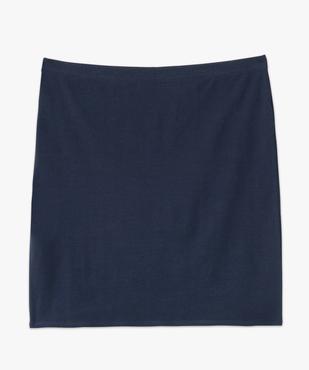 Jupe femme grande taille coupe droite en maille extensible vue4 - GEMO (G TAILLE) - GEMO