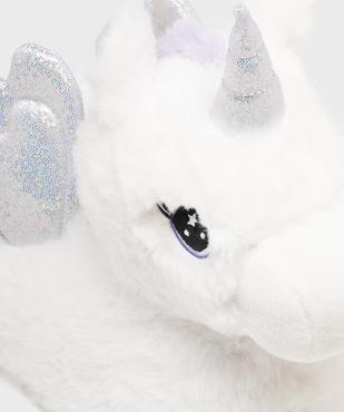 Chaussons 3D en forme de licorne avec paillettes fille vue6 - GEMO (ENFANT) - GEMO