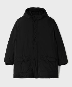 Manteau à capuche déperlant doublé polaire garçon vue1 - GEMO 4G GARCON - GEMO