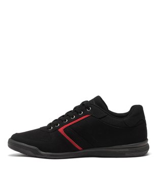 Baskets homme unies en suédine style vintage à lacets vue3 - GEMO (CASUAL) - GEMO