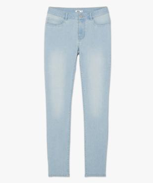 Jean femme délavé coupe slim vue10 - GEMO 4G FEMME - GEMO
