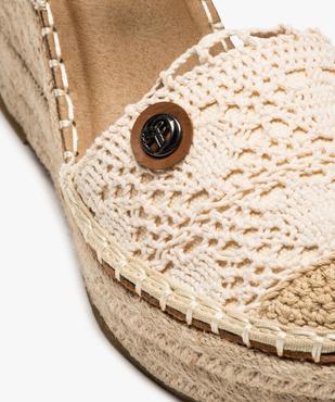Sandales femme dessus macramé - Tom Tailor vue6 - TOM TAILOR - GEMO