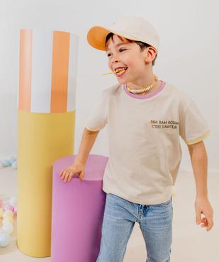 Casquette avec motif brodé mixte - Gemo X Maëva vue1 - GEMO (ENFANT) - GEMO