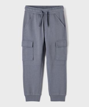 Pantalon de jogging coupe cargo garçon vue1 - GEMO (ENFANT) - GEMO