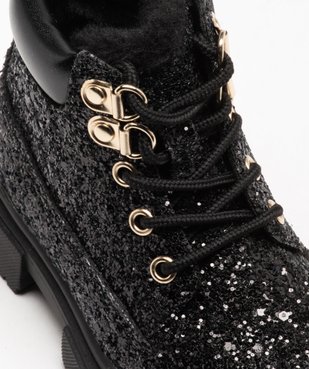 Boots fille fourrées dessus à strass vue6 - GEMO(BEBE DEBT) - GEMO