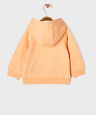 Sweat à capuche facile à mettre bébé garçon vue5 - GEMO 4G BEBE - GEMO
